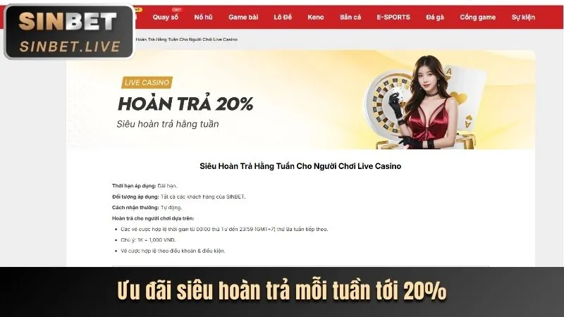 Khuyến mãi chào mừng thành viên mới tại 36win casino